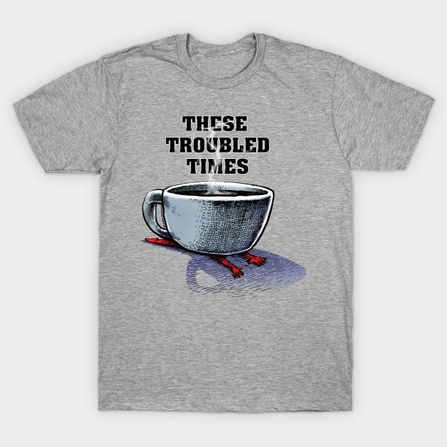 These Troubled Times T-Shirt by ShannonWheeler